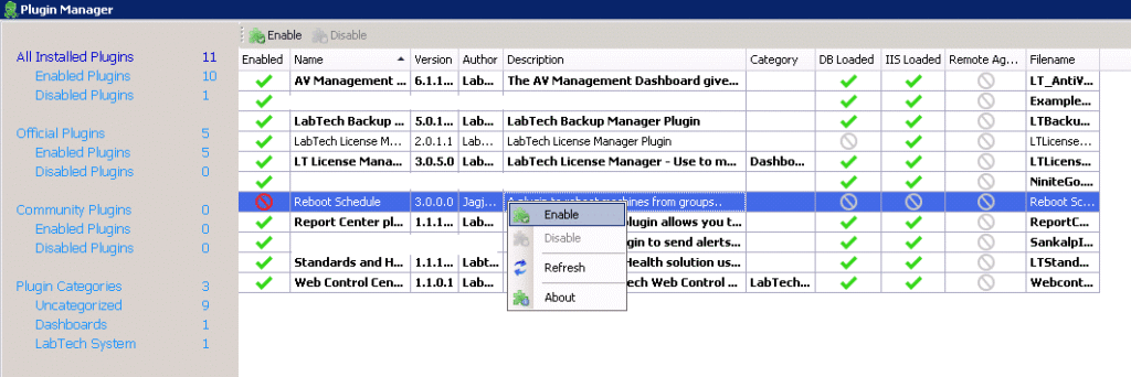 ConnectWise Automate plugin