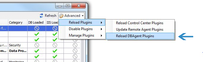 Reboot Schedule Reload DB Agent