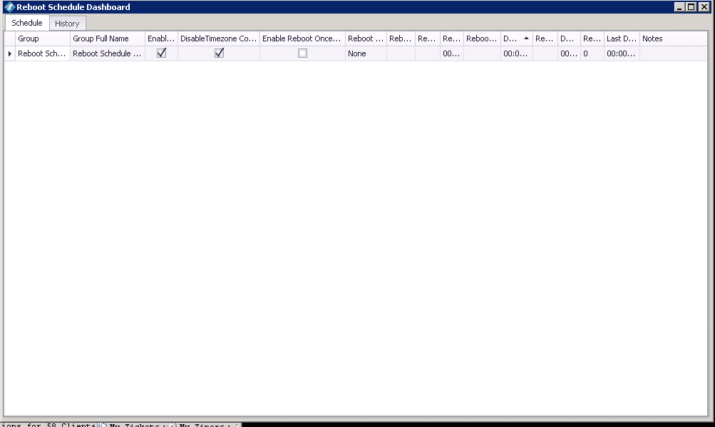 History Tab
